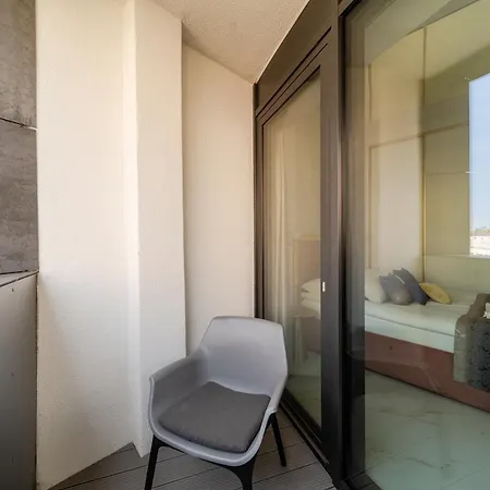 Apartamento Ans Hanza Tower With Private Jacuzzi - Swimming Pool, Sauna, Jacuzzi, Viewing Terrace Estetino