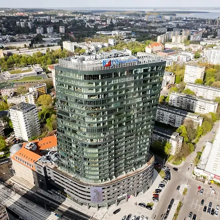 Ans Hanza Tower With Private Jacuzzi - Swimming Pool, Sauna, Jacuzzi, Viewing Terrace Szczecin