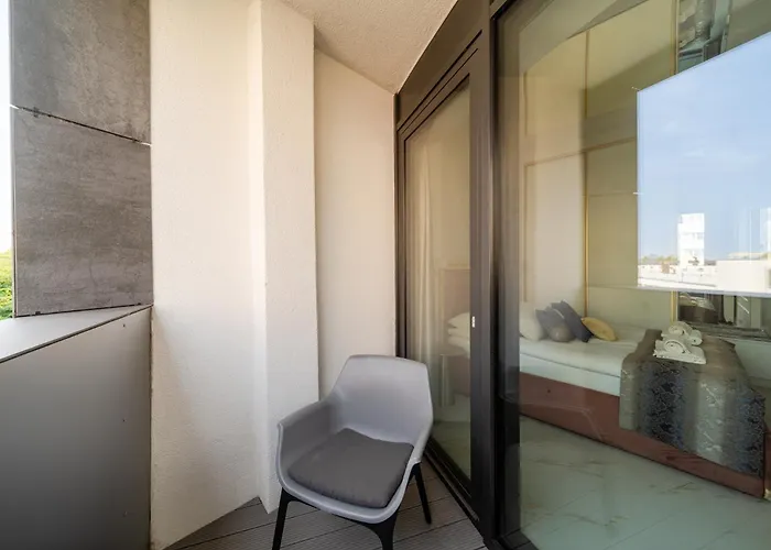 Apartment Ans Hanza Tower With Private Jacuzzi - Swimming Pool, Sauna, Jacuzzi, Viewing Terrace Szczecin